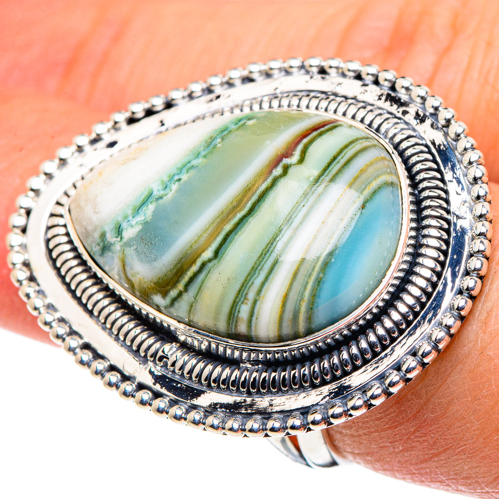 Ocean Jasper Rings handcrafted by Ana Silver Co - RING96000