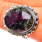Russian Eudialyte Rings handcrafted by Ana Silver Co - RING96016