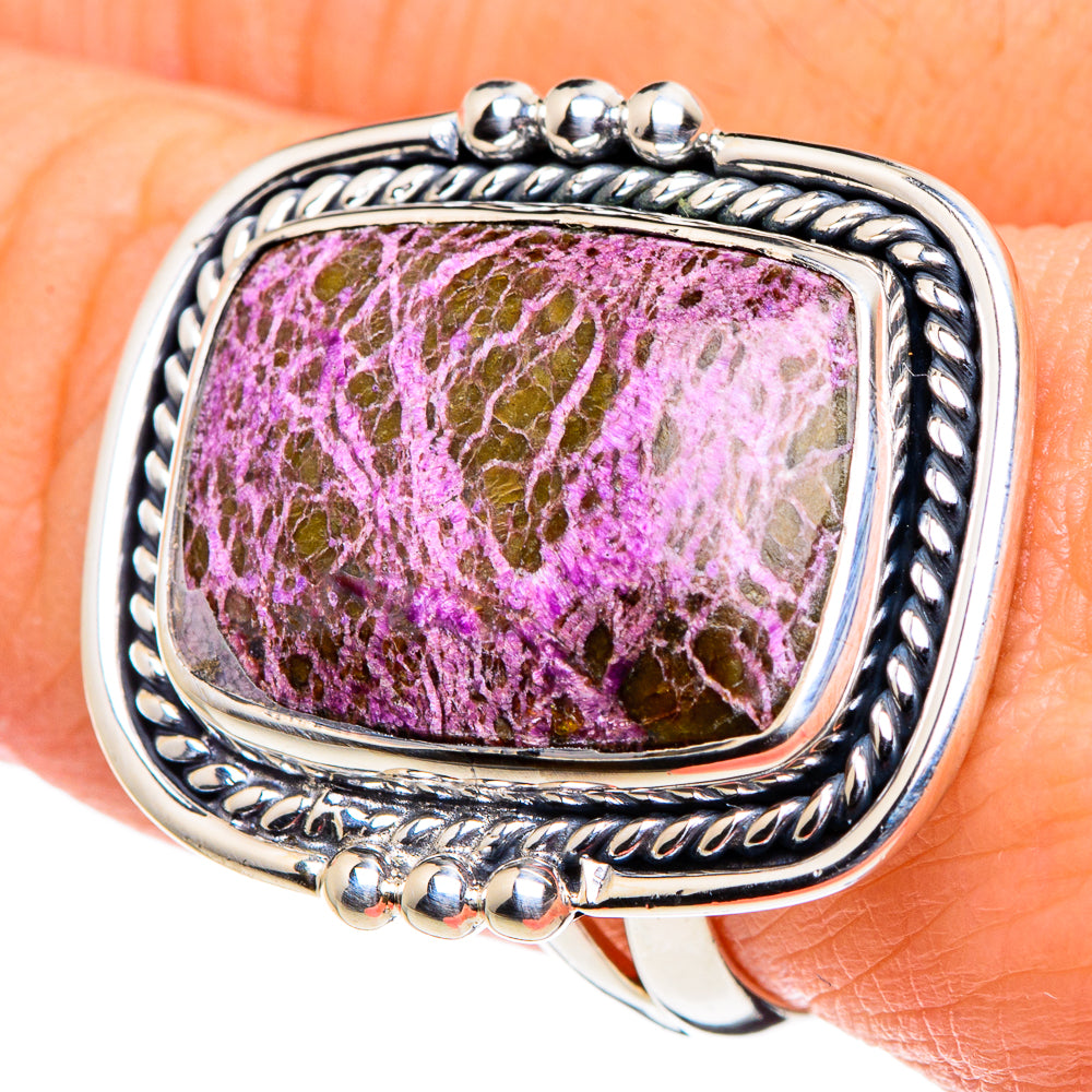 Stichtite Rings handcrafted by Ana Silver Co - RING96018