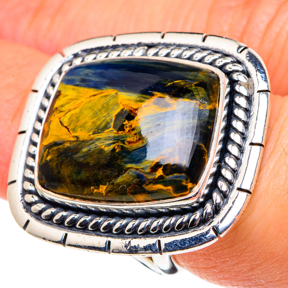 Pietersite Rings handcrafted by Ana Silver Co - RING96020
