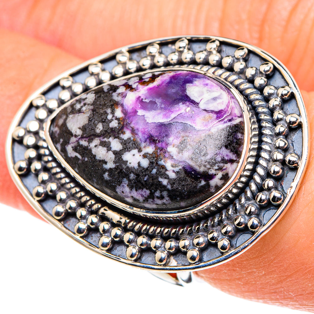 Tiffany Stone Rings handcrafted by Ana Silver Co - RING96024