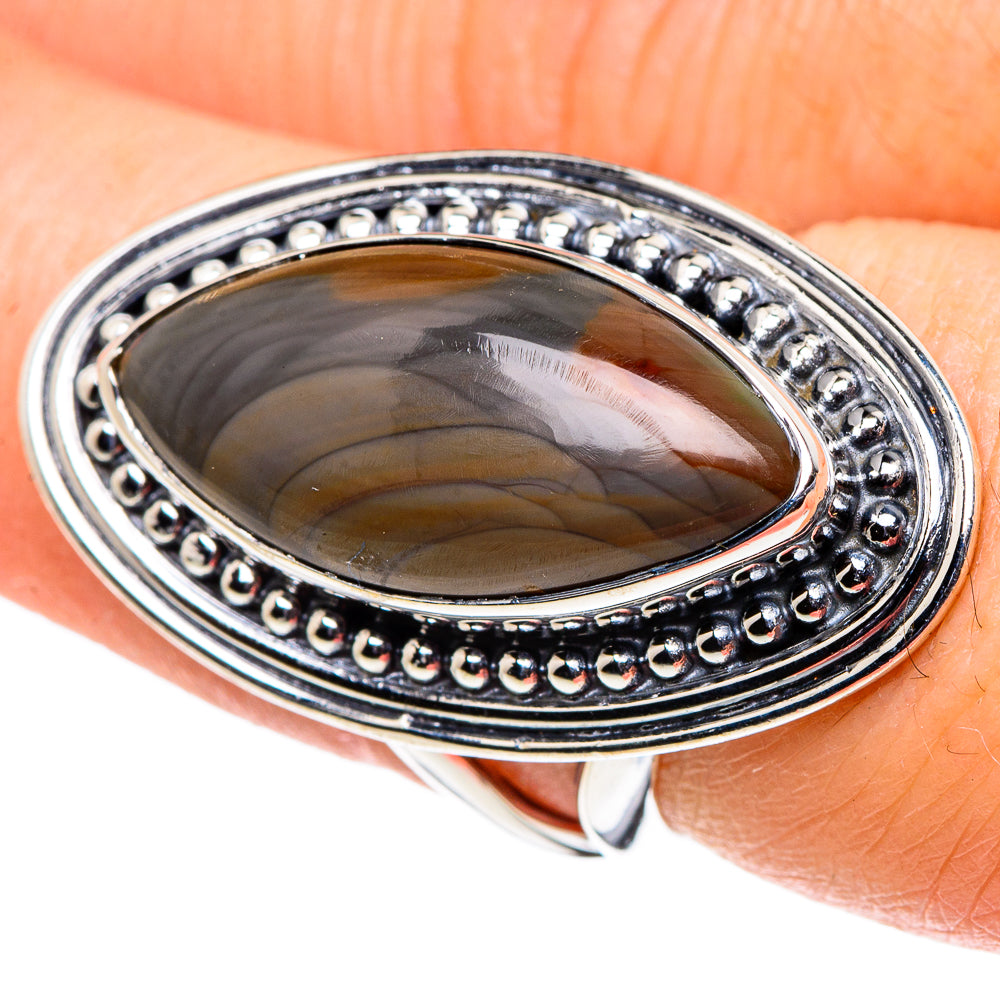 Imperial Jasper Rings handcrafted by Ana Silver Co - RING96044