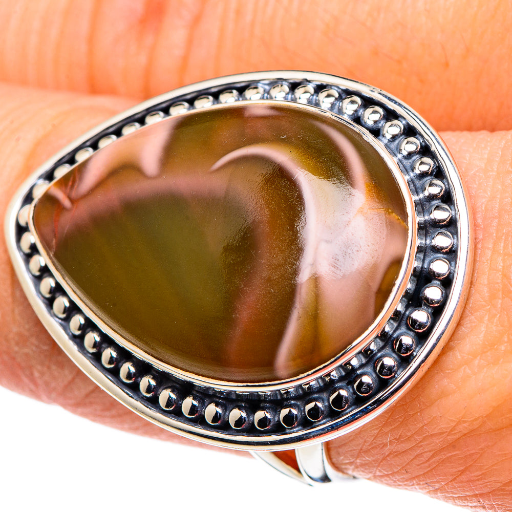 Willow Creek Jasper Rings handcrafted by Ana Silver Co - RING96046