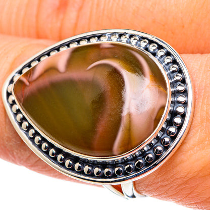 Willow Creek Jasper Rings handcrafted by Ana Silver Co - RING96046