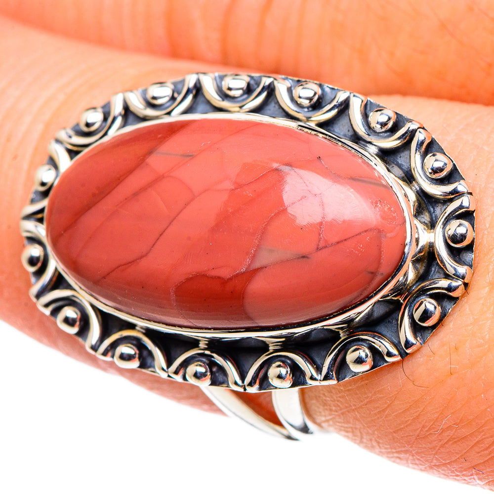 Imperial Jasper Rings handcrafted by Ana Silver Co - RING96047