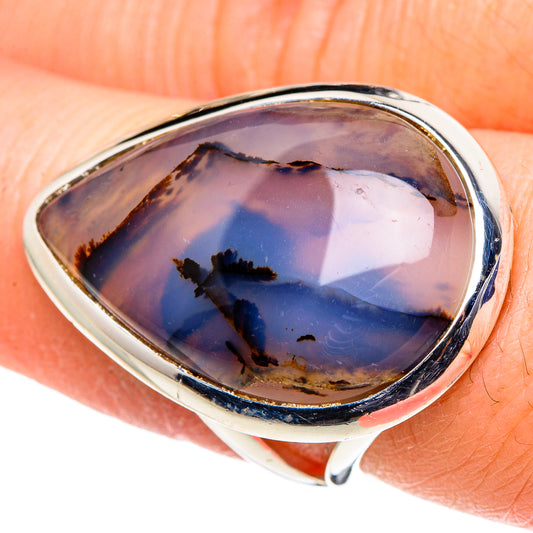 Montana Agate Rings handcrafted by Ana Silver Co - RING96052