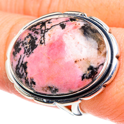 Rhodonite Rings handcrafted by Ana Silver Co - RING96055