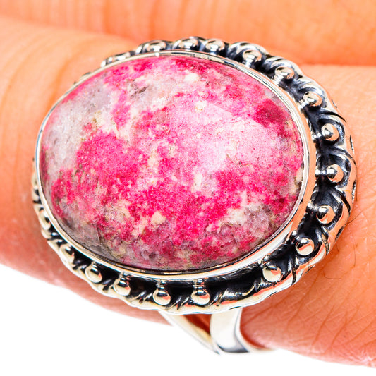 Thulite Rings handcrafted by Ana Silver Co - RING96056