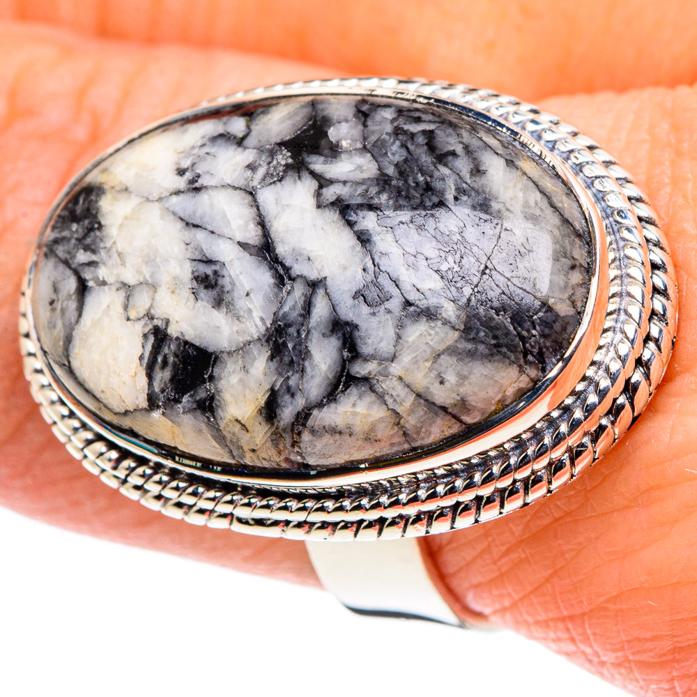 Pinolith Jasper Rings handcrafted by Ana Silver Co - RING96060