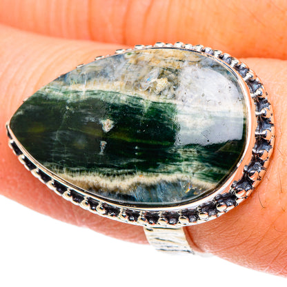 Ocean Jasper Rings handcrafted by Ana Silver Co - RING96077