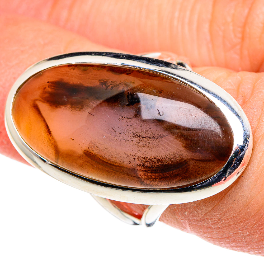 Montana Agate Rings handcrafted by Ana Silver Co - RING96085