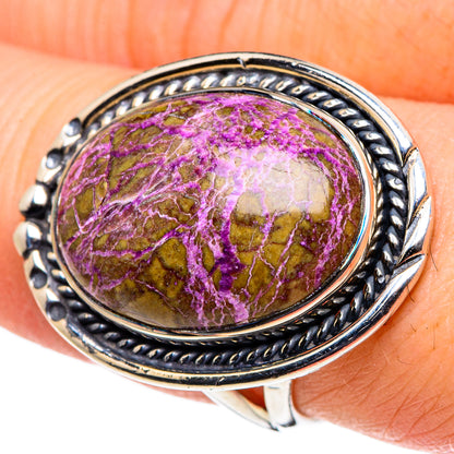 Stichtite Rings handcrafted by Ana Silver Co - RING96100