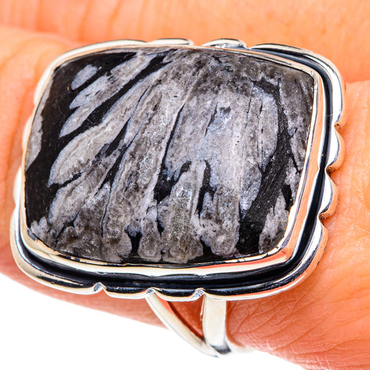 Pinolith Jasper Rings handcrafted by Ana Silver Co - RING96101