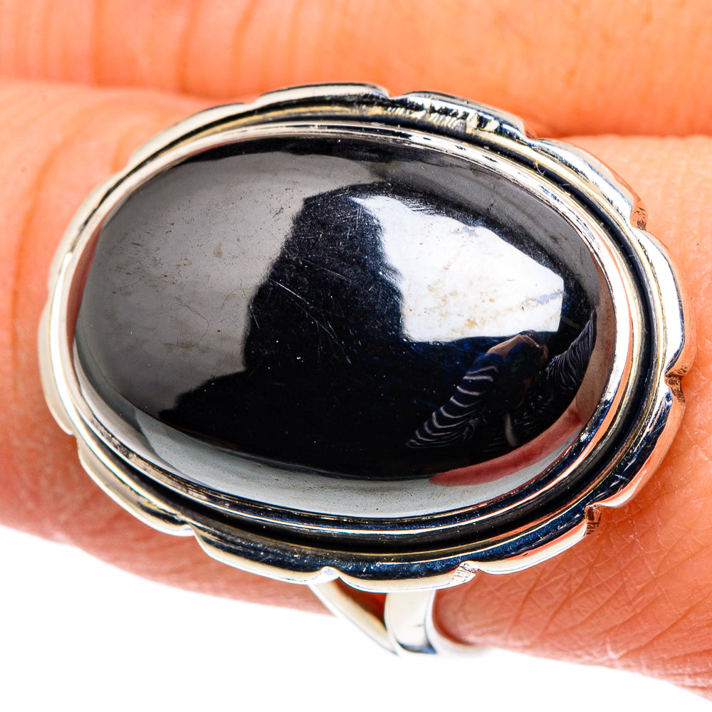 Hematite Rings handcrafted by Ana Silver Co - RING96106