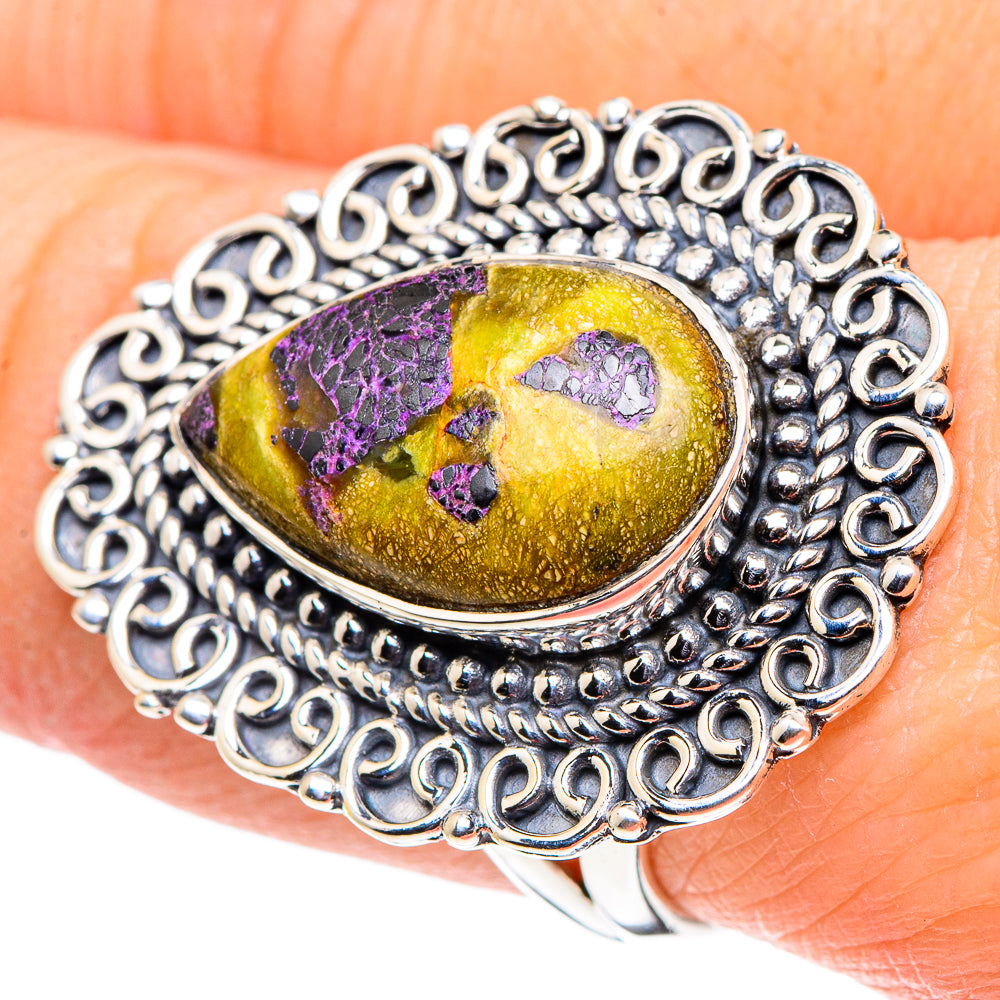 Atlantisite Rings handcrafted by Ana Silver Co - RING96108