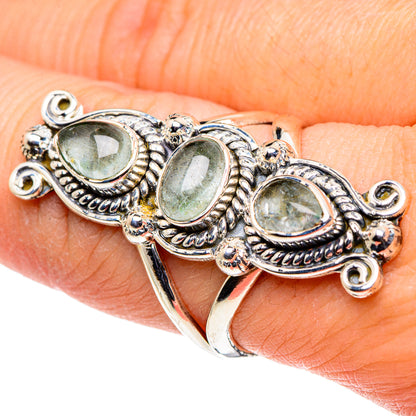 Aquamarine Rings handcrafted by Ana Silver Co - RING96111