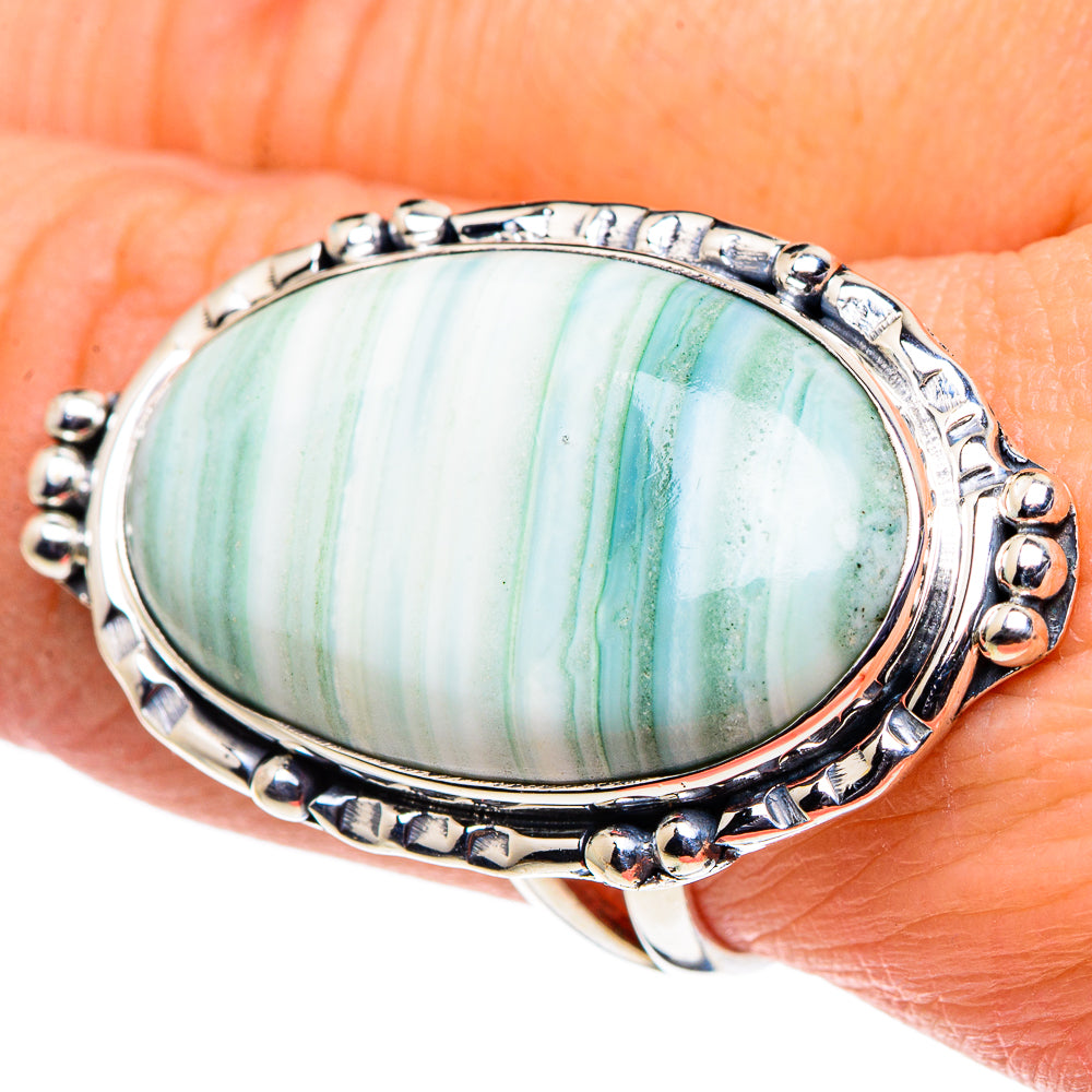 Ocean Jasper Rings handcrafted by Ana Silver Co - RING96117