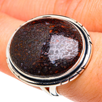 Dinosaur Bone Rings handcrafted by Ana Silver Co - RING96119