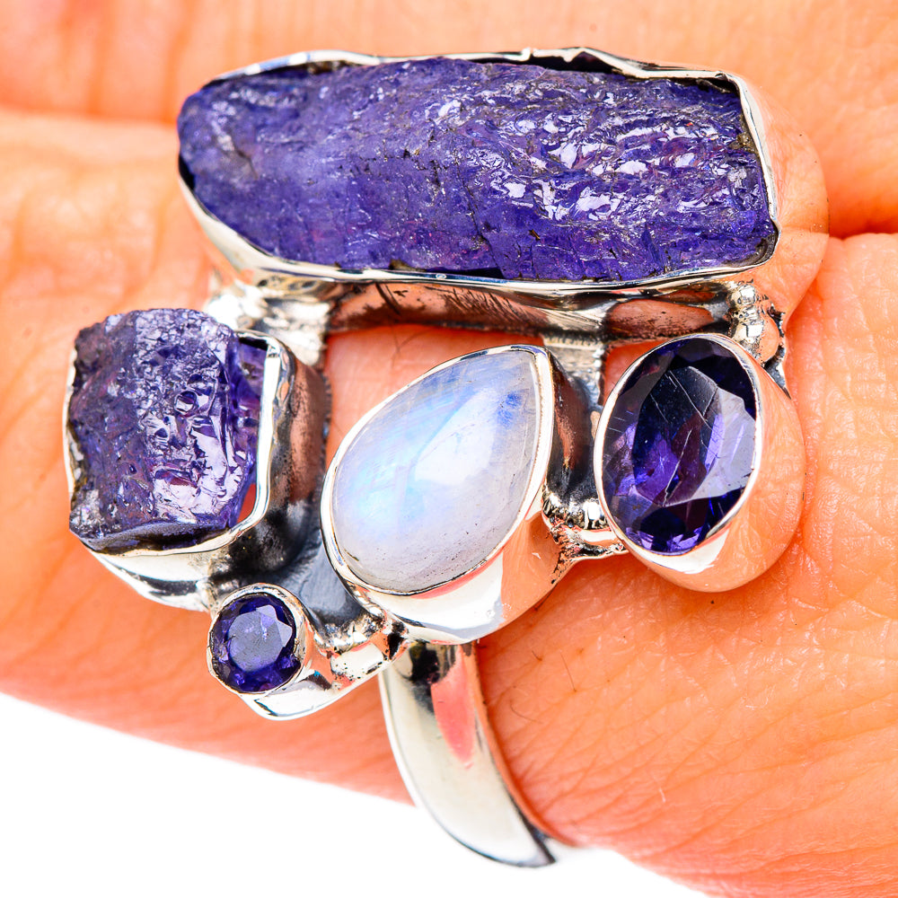 Tanzanite Rings handcrafted by Ana Silver Co - RING96132