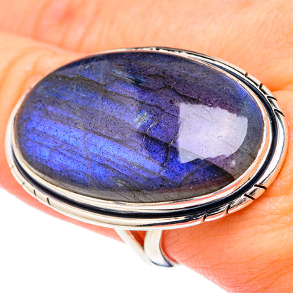Labradorite Rings handcrafted by Ana Silver Co - RING96140