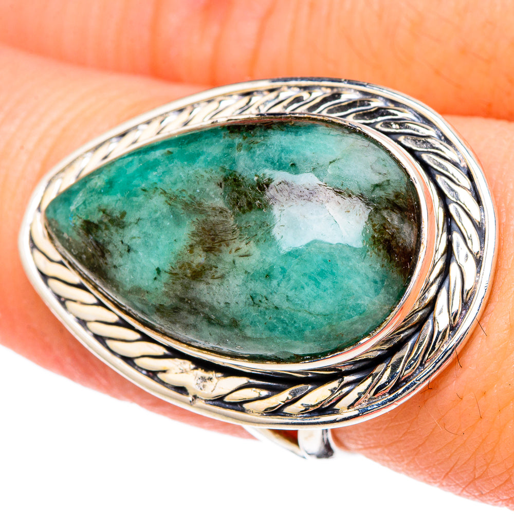 Apatite Rings handcrafted by Ana Silver Co - RING96148