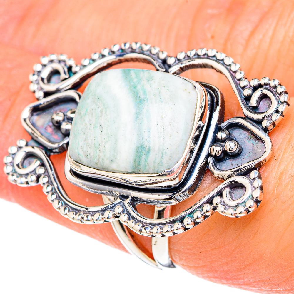 Ocean Jasper Rings handcrafted by Ana Silver Co - RING96152