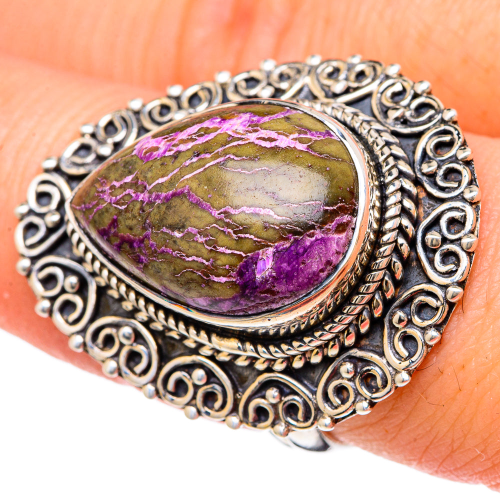 Stichtite Rings handcrafted by Ana Silver Co - RING96173
