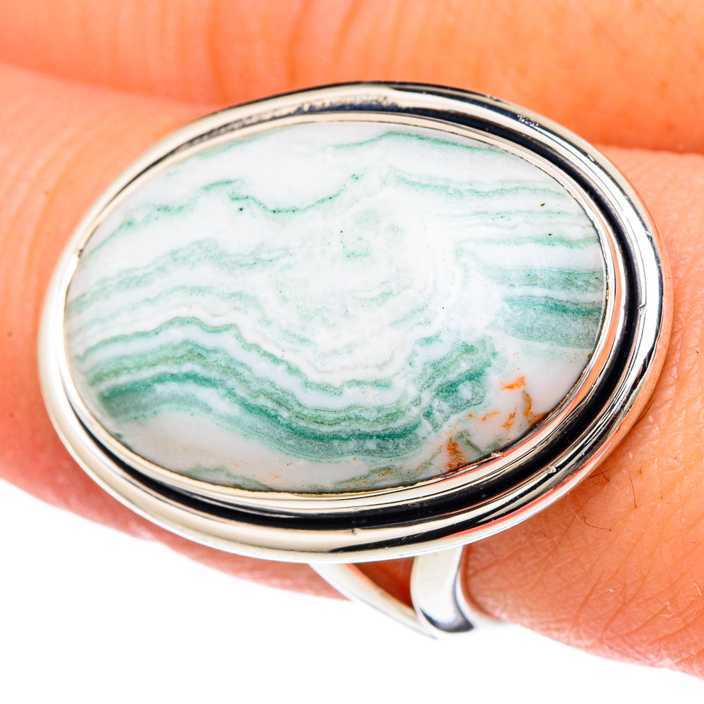 Ocean Jasper Rings handcrafted by Ana Silver Co - RING96185