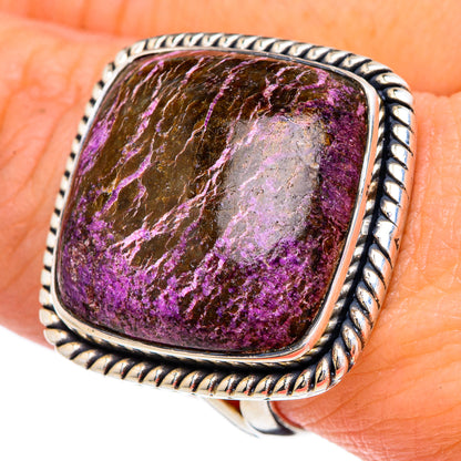 Stichtite Rings handcrafted by Ana Silver Co - RING96205