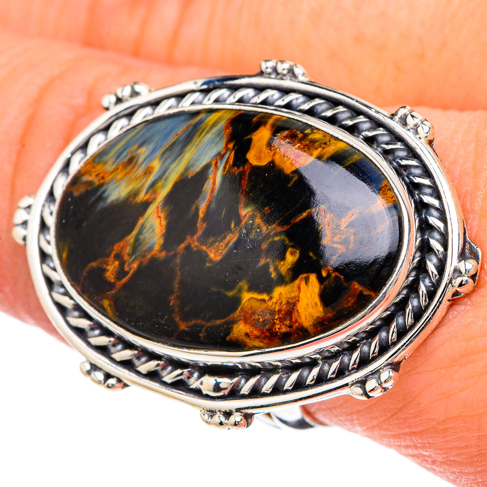 Pietersite Rings handcrafted by Ana Silver Co - RING96207
