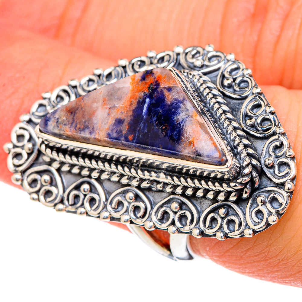 Sodalite Rings handcrafted by Ana Silver Co - RING96211