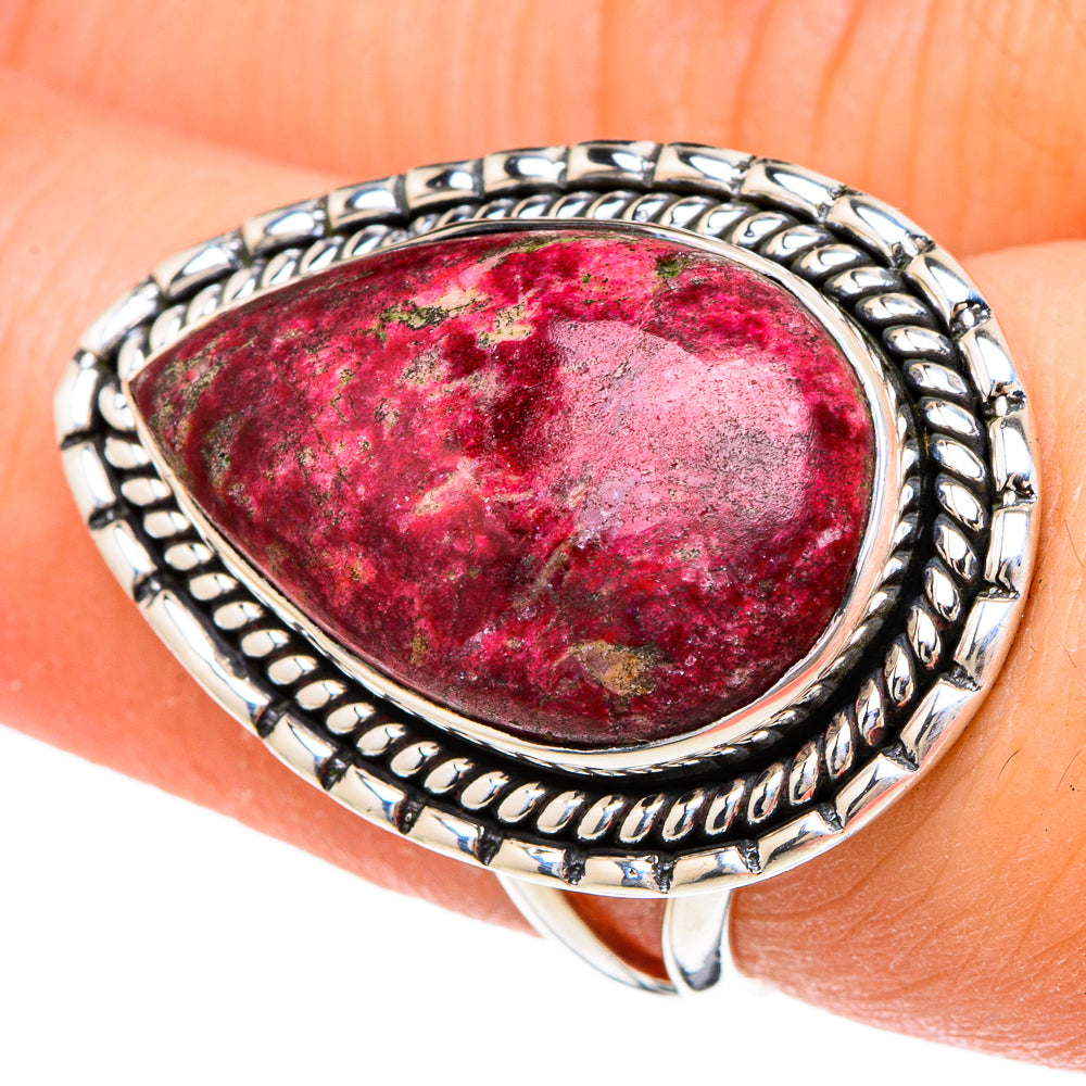 Thulite Rings handcrafted by Ana Silver Co - RING96230