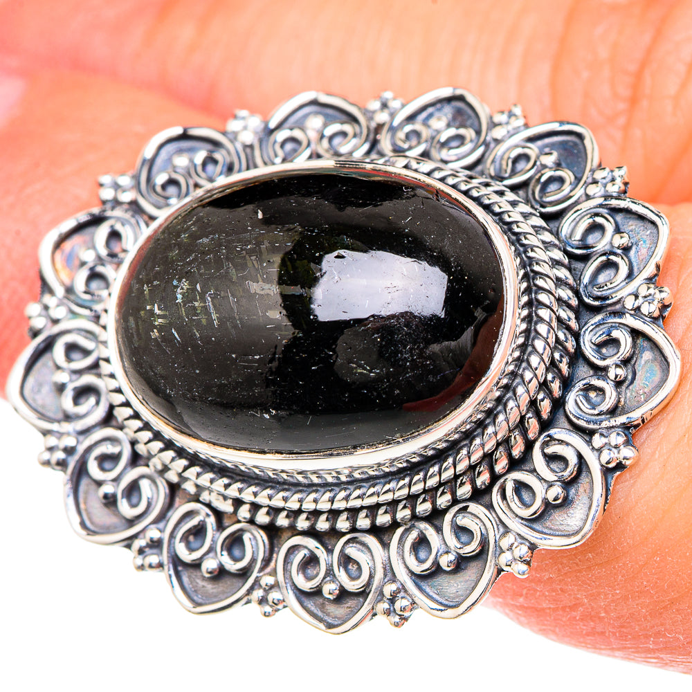 Black Onyx Rings handcrafted by Ana Silver Co - RING96233
