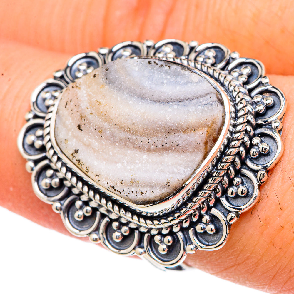 Desert Druzy Rings handcrafted by Ana Silver Co - RING96236