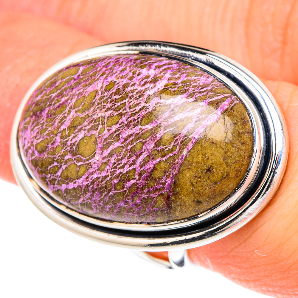 Stichtite Rings handcrafted by Ana Silver Co - RING96270