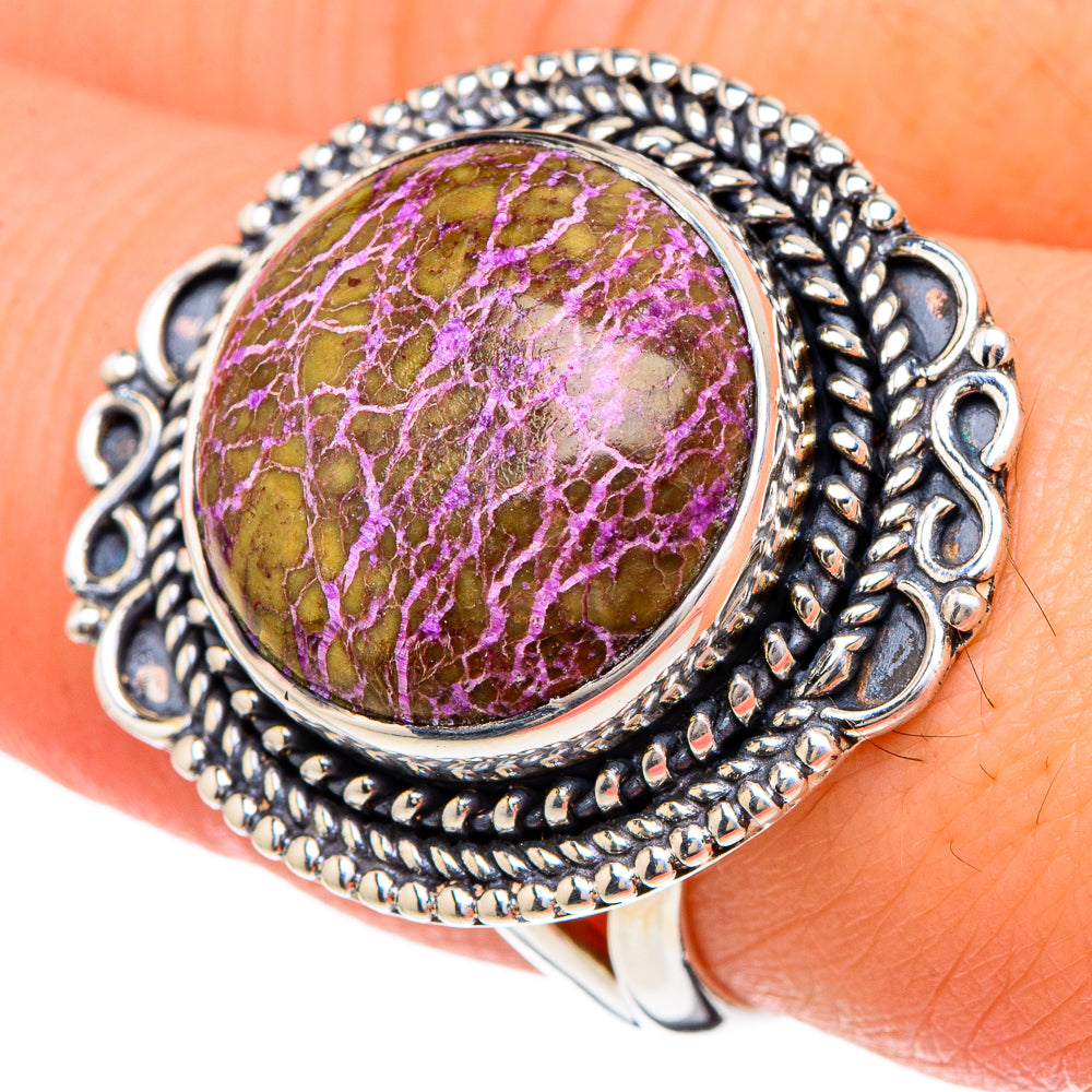 Stichtite Rings handcrafted by Ana Silver Co - RING96271