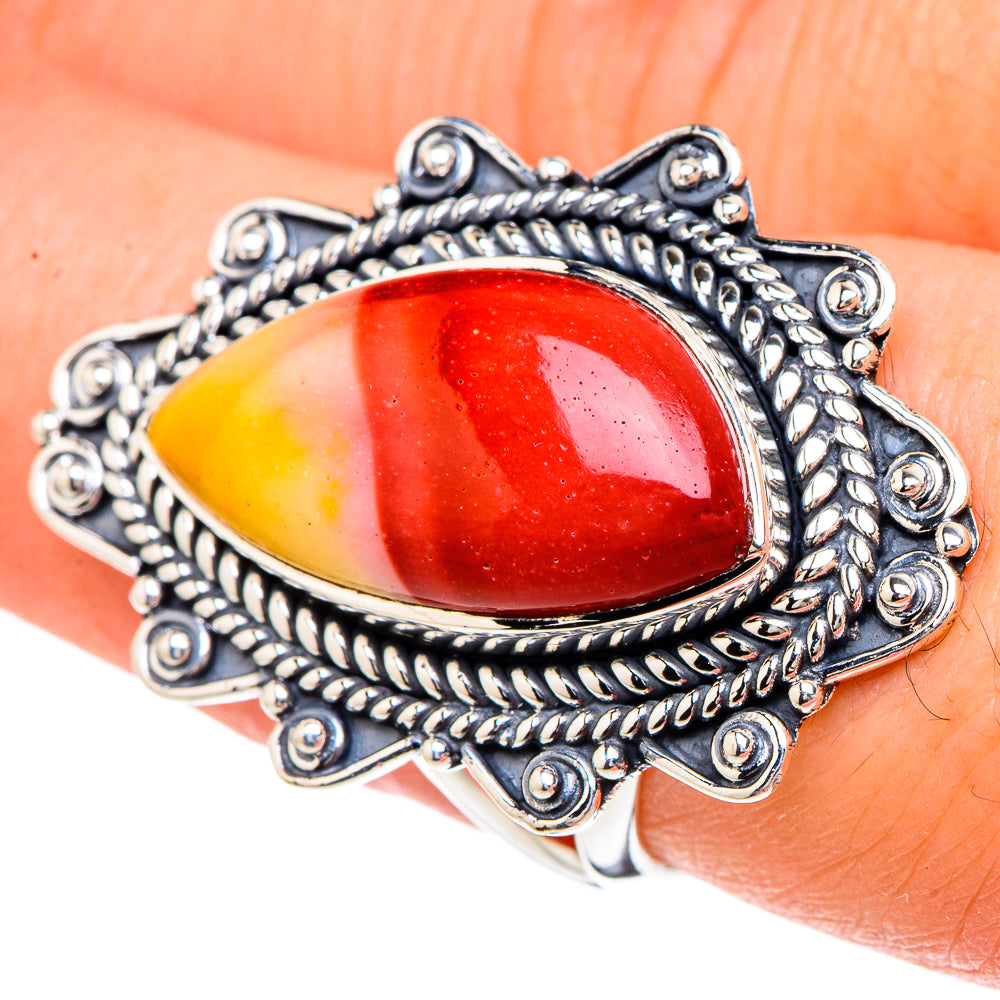 Mookaite Rings handcrafted by Ana Silver Co - RING96281