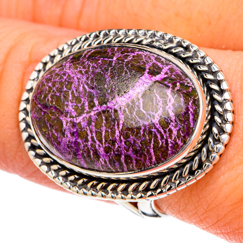 Stichtite Rings handcrafted by Ana Silver Co - RING96296