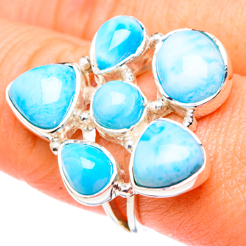 Ammolite Rings handcrafted by Ana Silver Co - RING96302