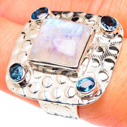 Aquamarine Rings handcrafted by Ana Silver Co - RING96304
