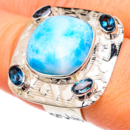 Labradorite Rings handcrafted by Ana Silver Co - RING96325