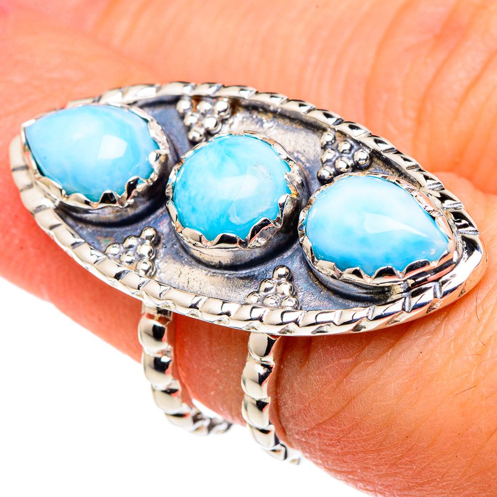 Labradorite, Amethyst Rings handcrafted by Ana Silver Co - RING96336
