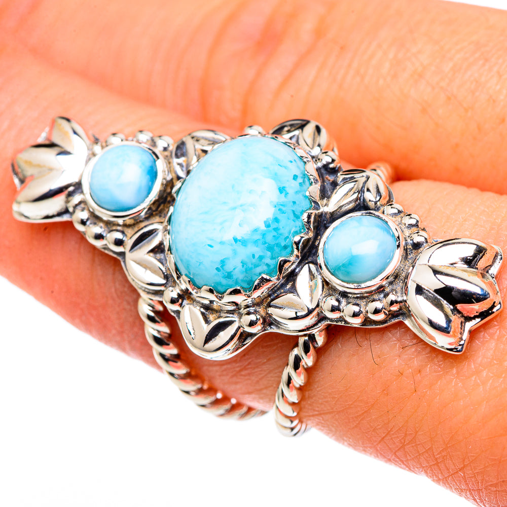 Labradorite, Peridot Rings handcrafted by Ana Silver Co - RING96337