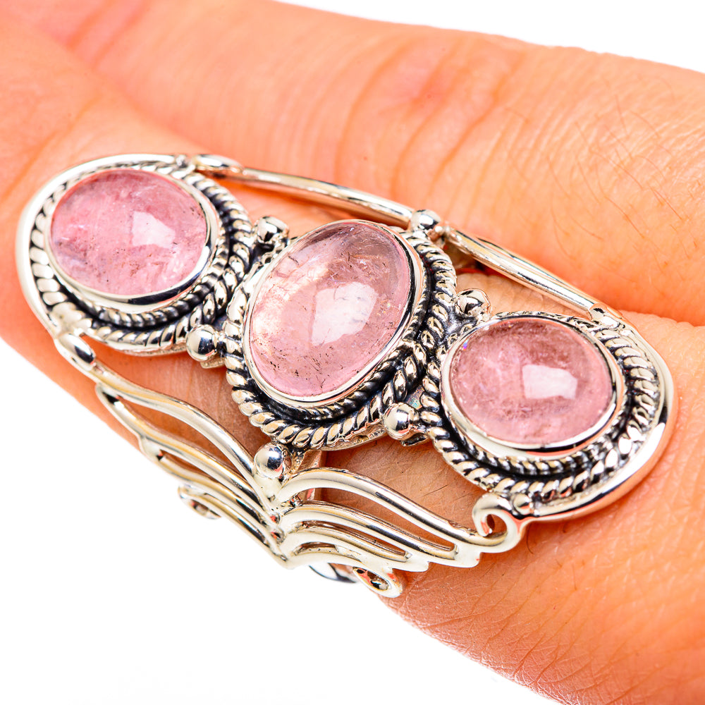 Larimar, Rainbow Moonstone, Blue Topaz Rings handcrafted by Ana Silver Co - RING96365