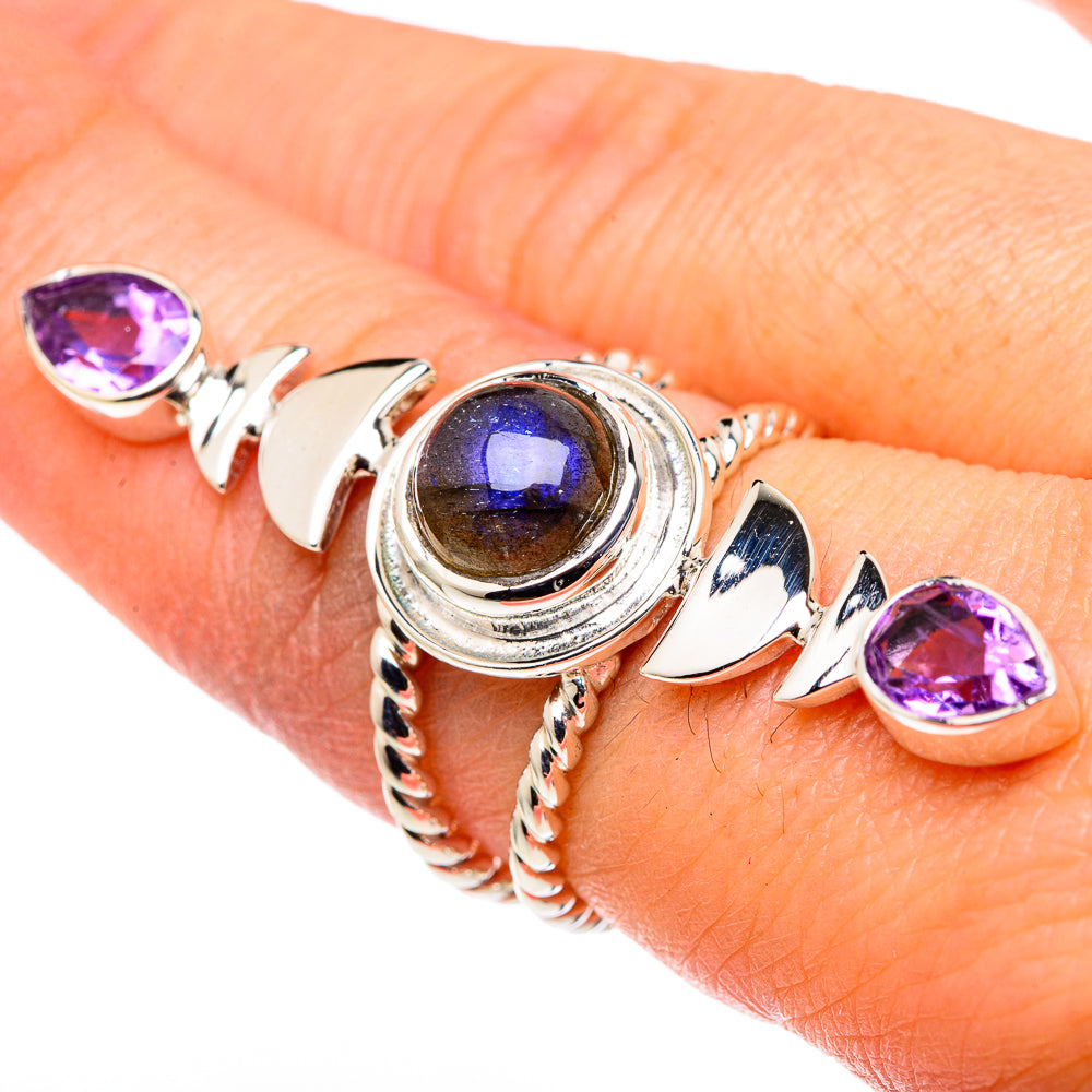 Pink Tourmaline Rings handcrafted by Ana Silver Co - RING96368