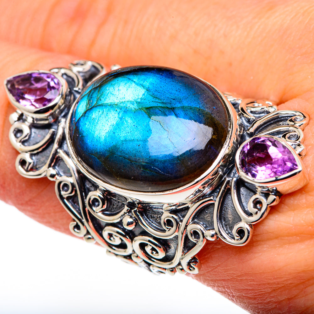 Tanzanite Rings handcrafted by Ana Silver Co - RING96403