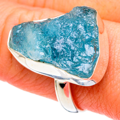Aquamarine Rings handcrafted by Ana Silver Co - RING96426