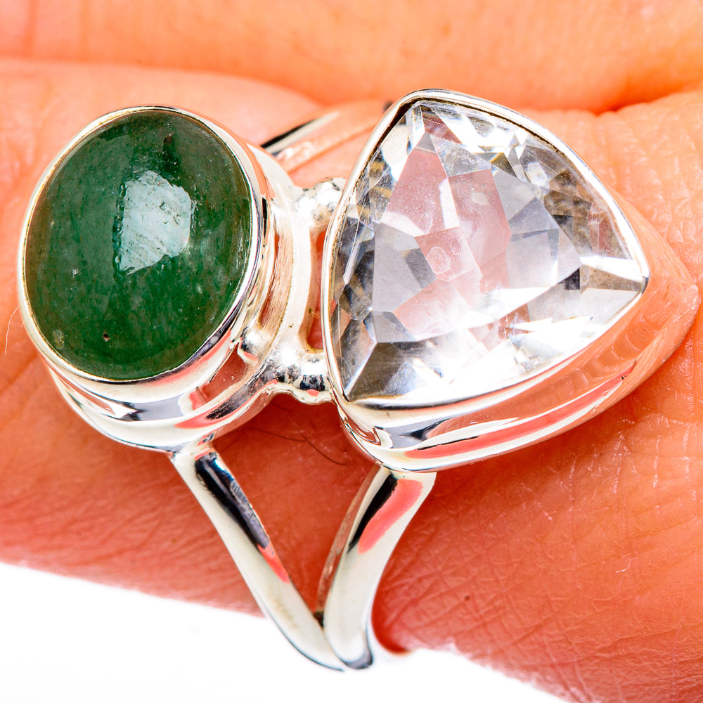 White Quartz Rings handcrafted by Ana Silver Co - RING96429