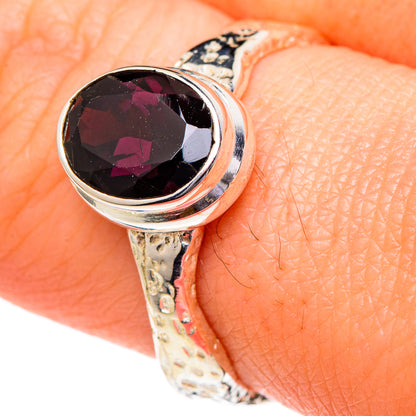 Red Spinel Rings handcrafted by Ana Silver Co - RING96436