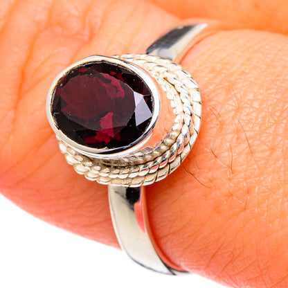 Red Spinel Rings handcrafted by Ana Silver Co - RING96437